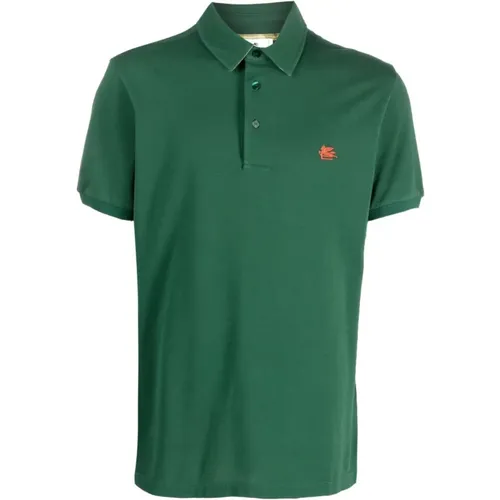 Etro - Tops > Polo Shirts - Green - ETRO - Modalova