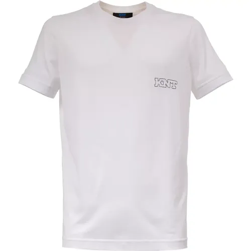 Kiton - Tops > T-Shirts - White - Kiton - Modalova