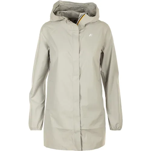 K-Way - Coats > Parkas - Beige - K-way - Modalova