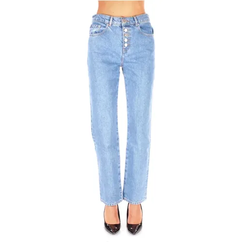 Jeans > Straight Jeans - - Moschino - Modalova