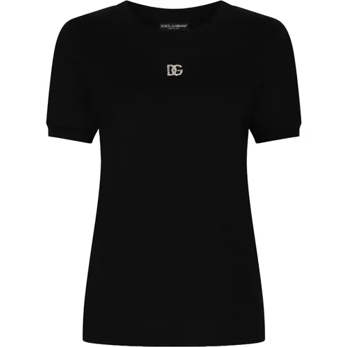 Tops > T-Shirts - - Dolce & Gabbana - Modalova