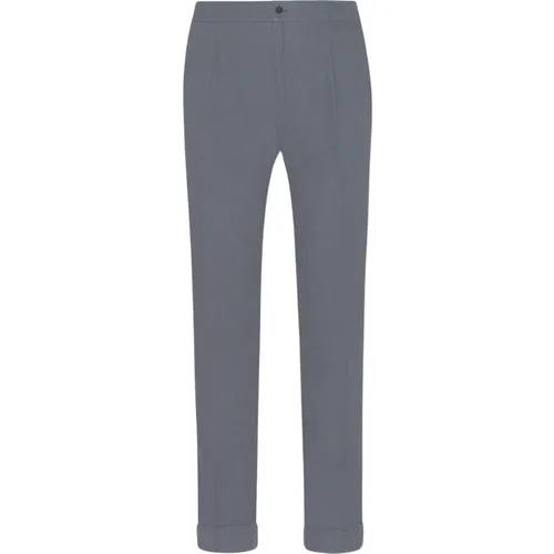 Kiton - Trousers > Chinos - Gray - Kiton - Modalova