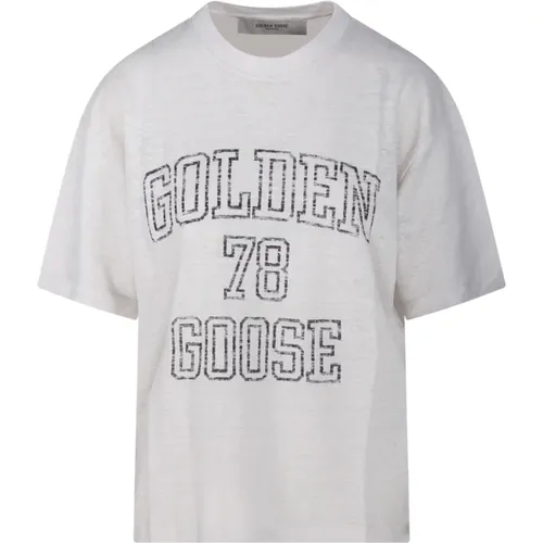 Tops > T-Shirts - - Golden Goose - Modalova