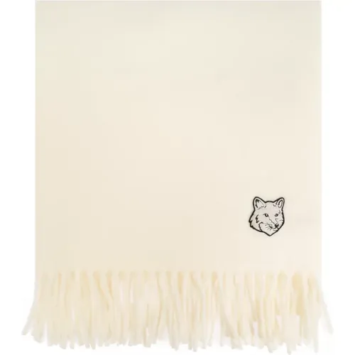 Accessories > Scarves > Winter Scarves - - Maison Kitsuné - Modalova