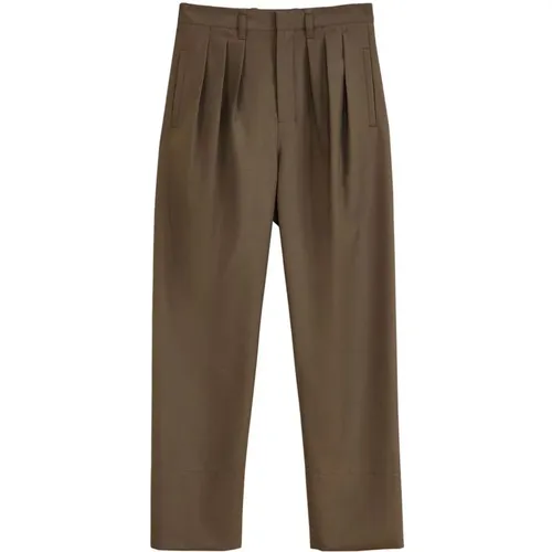 Trousers > Straight Trousers - - Lemaire - Modalova