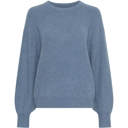 Knitwear > Round-neck Knitwear - - moss copenhagen - Modalova