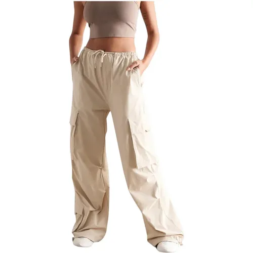 Trousers > Wide Trousers - - Aim'n - Modalova