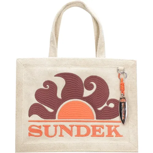 Sundek - Bags > Handbags - Beige - Sundek - Modalova