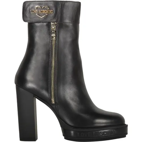 Shoes > Boots > Heeled Boots - - Love Moschino - Modalova