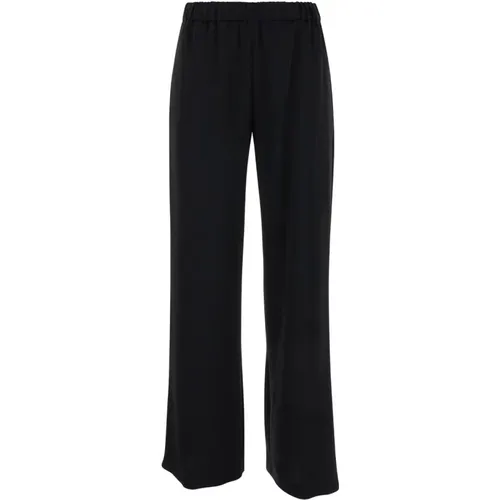 Trousers > Wide Trousers - - Plain Units - Modalova