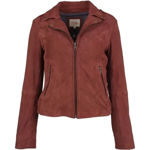 Jackets > Leather Jackets - - Btfcph - Modalova