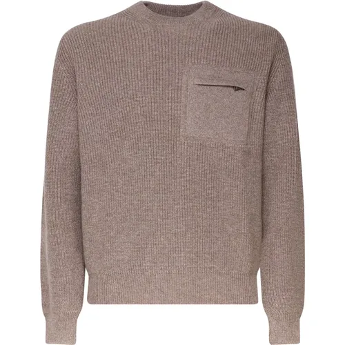 Knitwear > Round-neck Knitwear - - Ermenegildo Zegna - Modalova