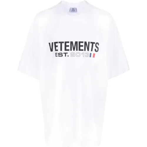 Tops > T-Shirts - - Vetements - Modalova