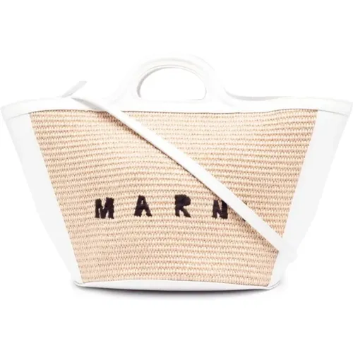 Marni - Bags > Tote Bags - White - Marni - Modalova