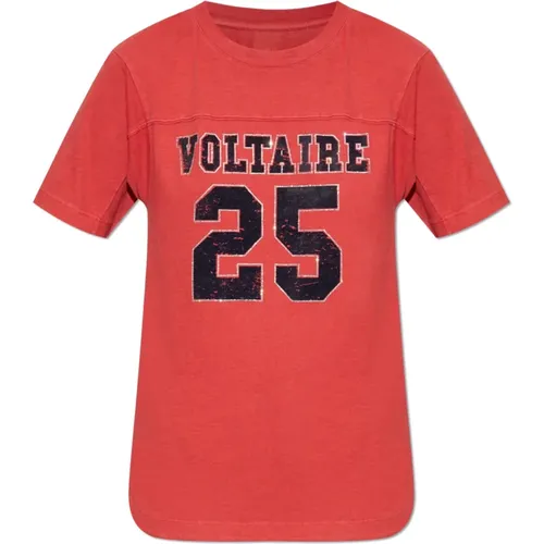 Tops > T-Shirts - - Zadig & Voltaire - Modalova