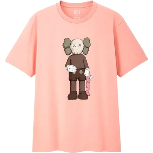 Kaws - Tops > T-Shirts - Pink - Kaws - Modalova