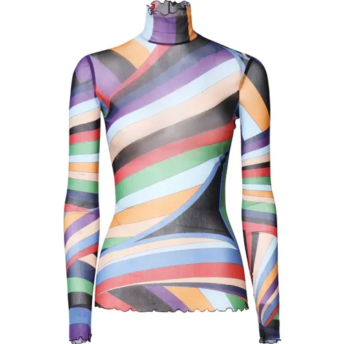 Tops > Long Sleeve Tops - - EMILIO PUCCI - Modalova