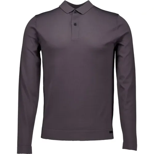 Genti - Tops > Polo Shirts - Gray - Genti - Modalova