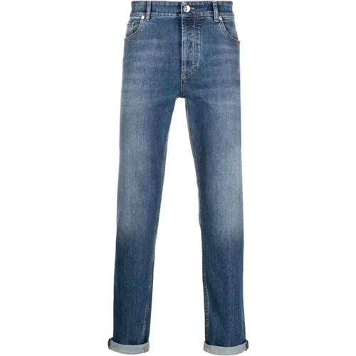 Jeans > Slim-fit Jeans - - BRUNELLO CUCINELLI - Modalova