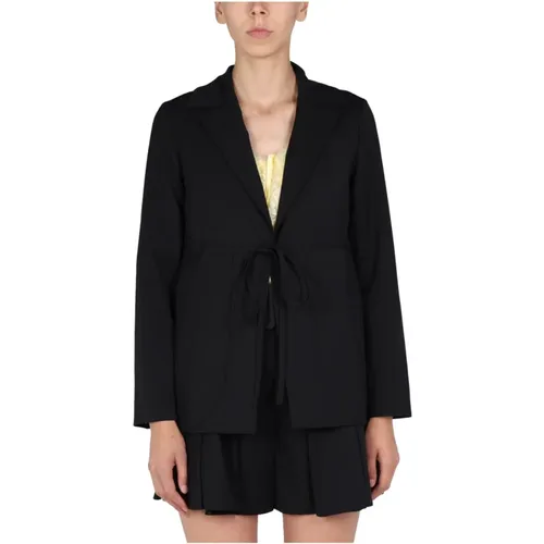 Patou - Jackets > Blazers - Black - Patou - Modalova