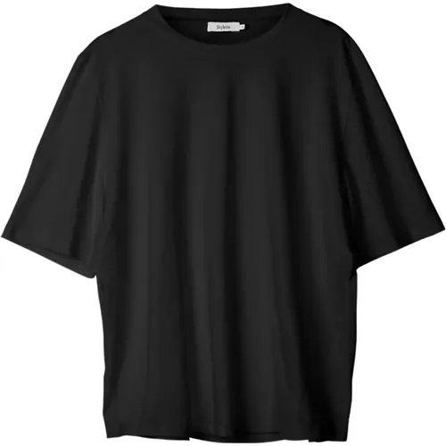 Stylein - Tops > T-Shirts - Black - Stylein - Modalova