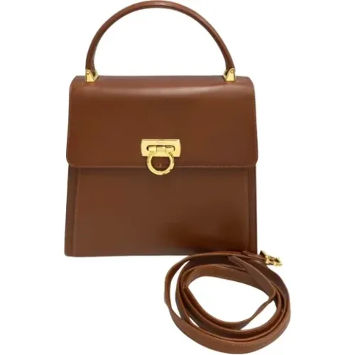 Pre-owned > Pre-owned Bags > Pre-owned Cross Body Bags - - Salvatore Ferragamo Pre-owned - Modalova