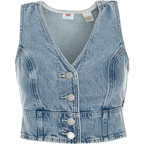 Levi's - Tops > Sleeveless Tops - - Levis - Modalova