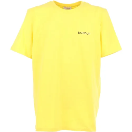 Dondup - Tops > T-Shirts - Yellow - Dondup - Modalova