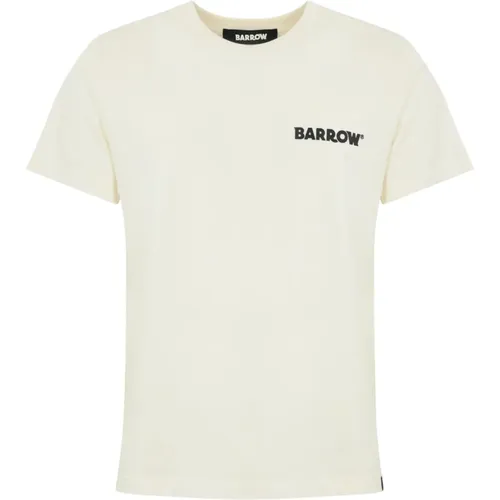 Barrow - Tops > T-Shirts - Beige - Barrow - Modalova