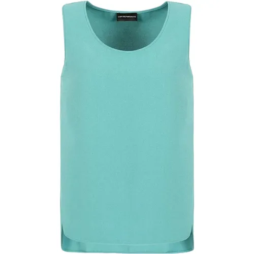 Tops > Sleeveless Tops - - Emporio Armani - Modalova