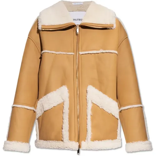 Jackets > Faux Fur & Shearling Jackets - - Halfboy - Modalova