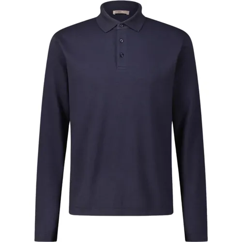 Herno - Tops > Polo Shirts - Blue - Herno - Modalova