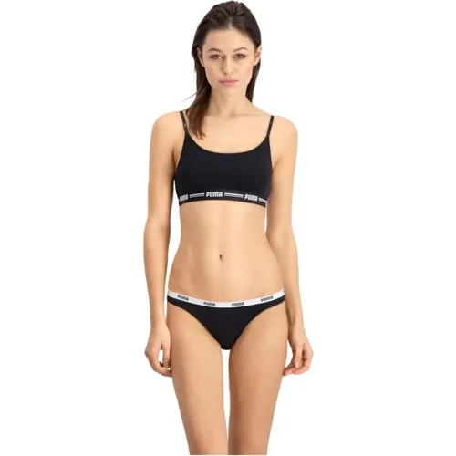 Puma - Swimwear > Bikinis - Black - Puma - Modalova