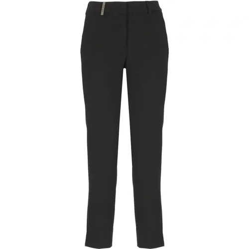 Trousers > Slim-fit Trousers - - PESERICO - Modalova