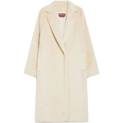 Coats > Single-Breasted Coats - - Max Mara Studio - Modalova