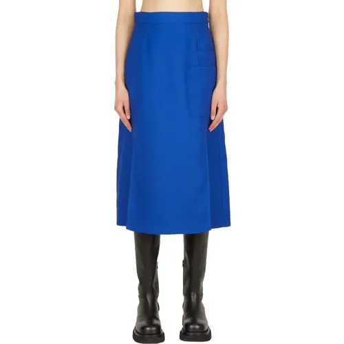 Skirts > Midi Skirts - - Plan C - Modalova