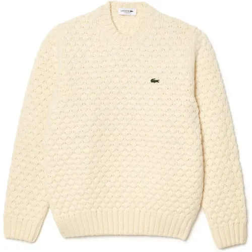 Knitwear > Round-neck Knitwear - - Lacoste - Modalova