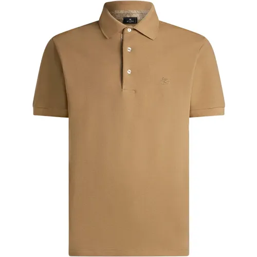 Etro - Tops > Polo Shirts - Brown - ETRO - Modalova