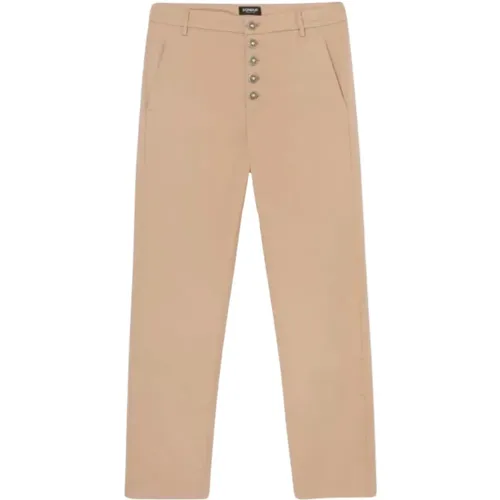 Trousers > Straight Trousers - - Dondup - Modalova