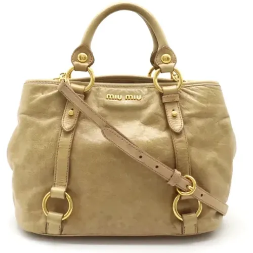 Pre-owned > Pre-owned Bags > Pre-owned Handbags - - Miu Miu Pre-owned - Modalova