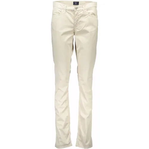 Trousers > Slim-fit Trousers - - Gant - Modalova