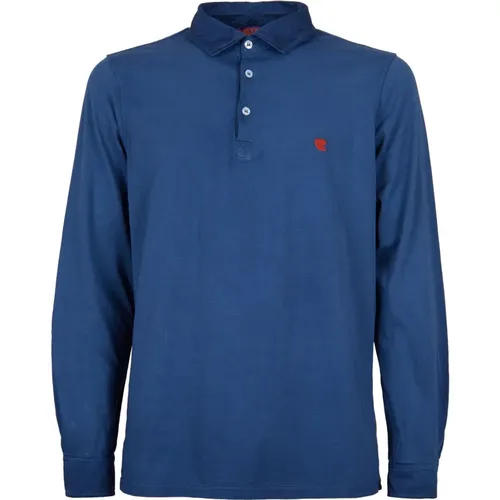 Gallo - Tops > Polo Shirts - Blue - Gallo - Modalova