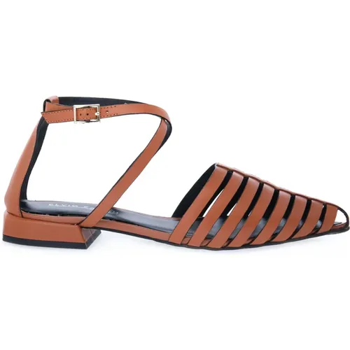 Shoes > Sandals > Flat Sandals - - Elvio Zanon - Modalova