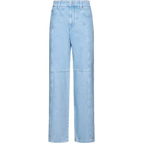 Jeans > Straight Jeans - - Isabel Marant Étoile - Modalova