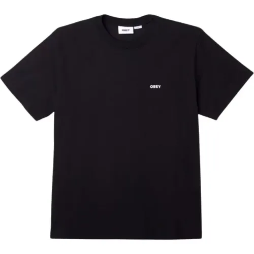 Obey - Tops > T-Shirts - Black - Obey - Modalova