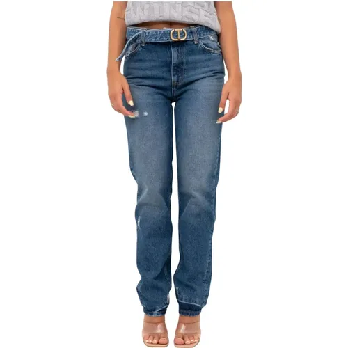 Jeans > Straight Jeans - - Twinset - Modalova