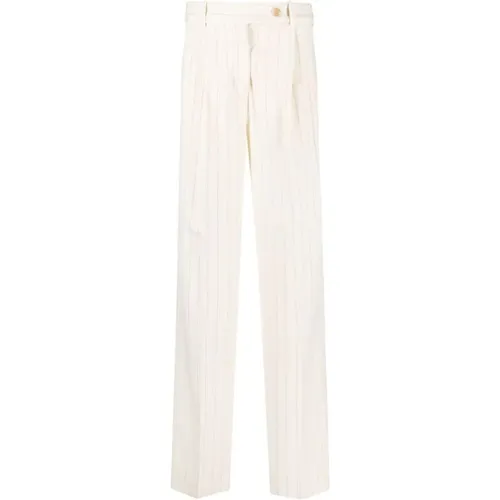 Trousers > Wide Trousers - - Zimmermann - Modalova