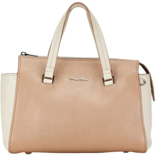 Pre-owned > Pre-owned Bags > Pre-owned Tote Bags - - Miu Miu Pre-owned - Modalova