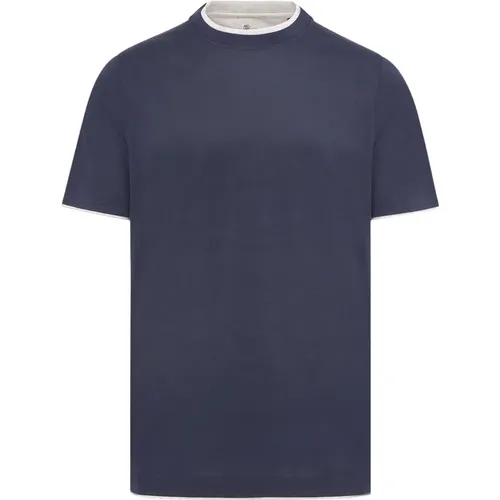 Tops > T-Shirts - - BRUNELLO CUCINELLI - Modalova