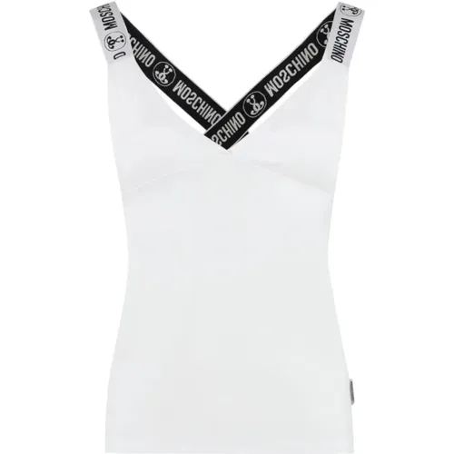 Tops > Sleeveless Tops - - Moschino - Modalova